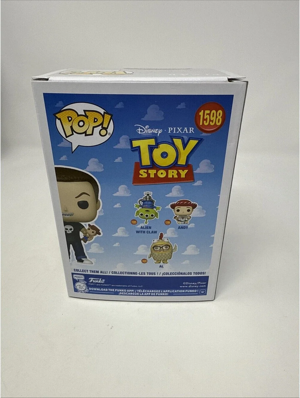 Funko Pop! Toy Story 30th Anniversary Sid #1598 Exclusive Figure w/ Protector